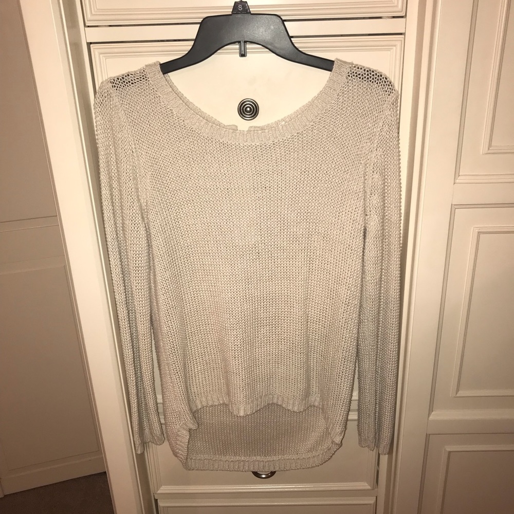 Cream colored sweater